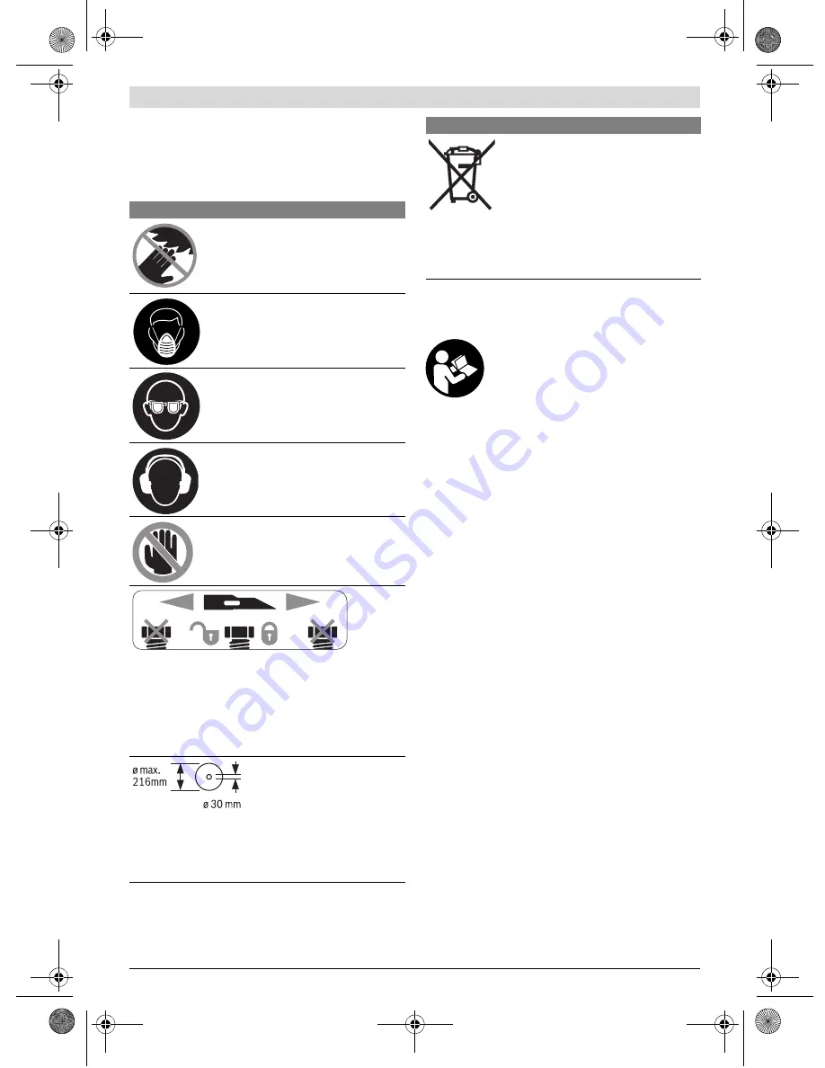 Bosch GCM 80 SJ Professional Original Instructions Manual Download Page 200