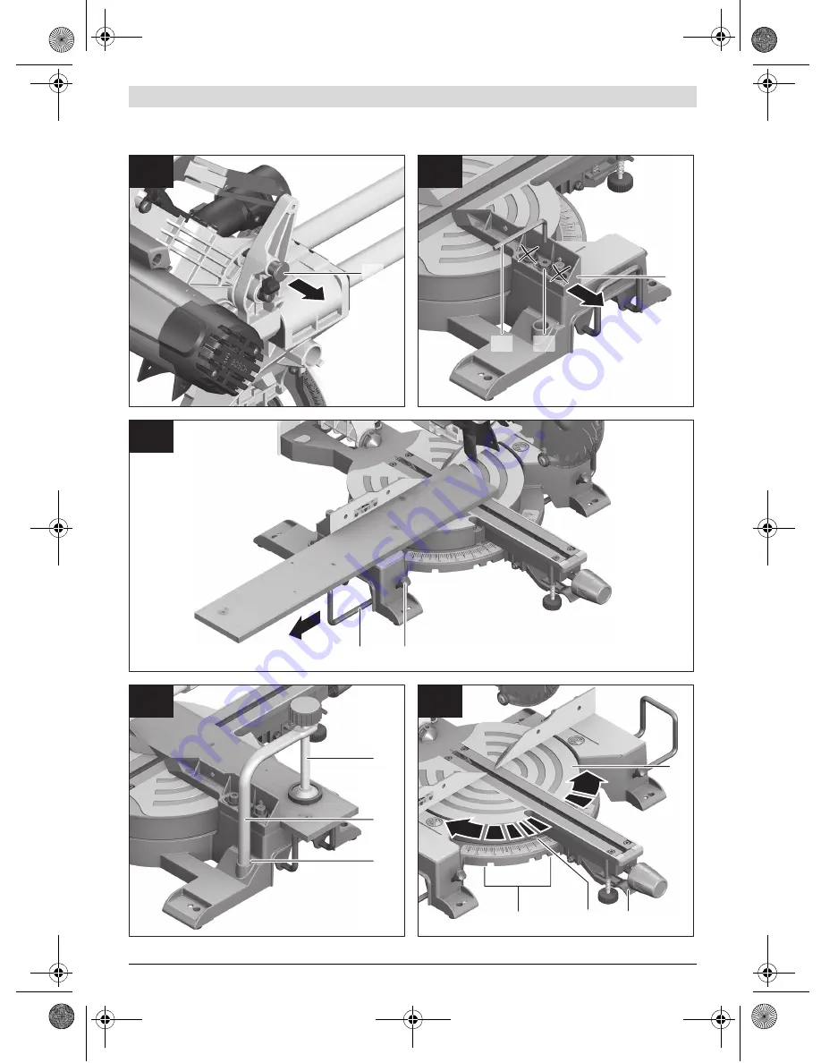 Bosch GCM Professional 80 SJ Original Instructions Manual Download Page 6