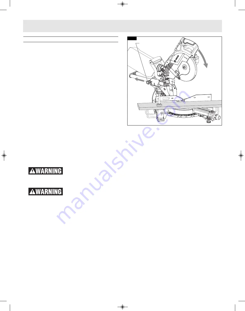 Bosch GCM18V-08 Operating/Safety Instructions Manual Download Page 32