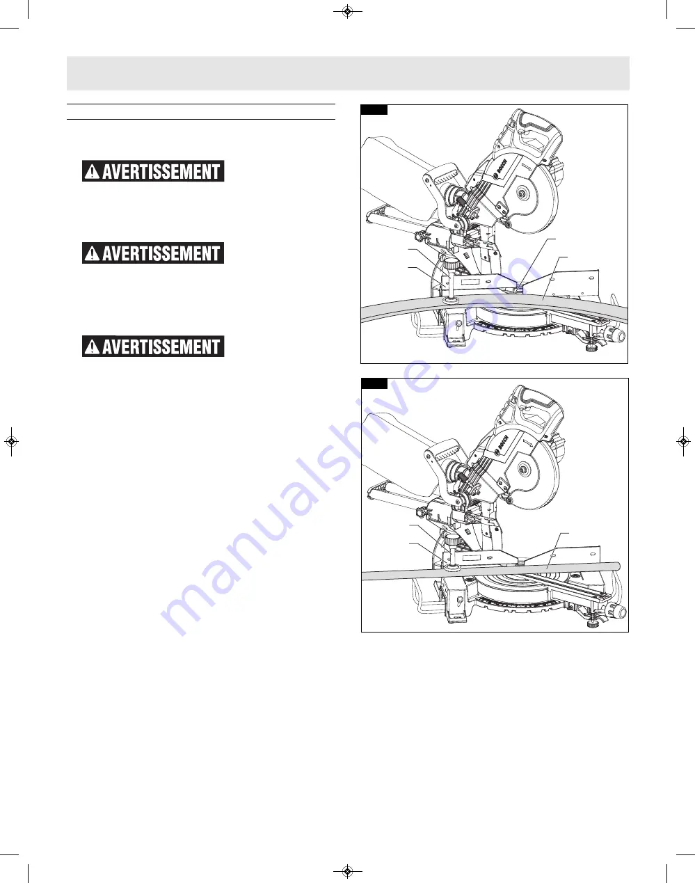 Bosch GCM18V-08 Operating/Safety Instructions Manual Download Page 92