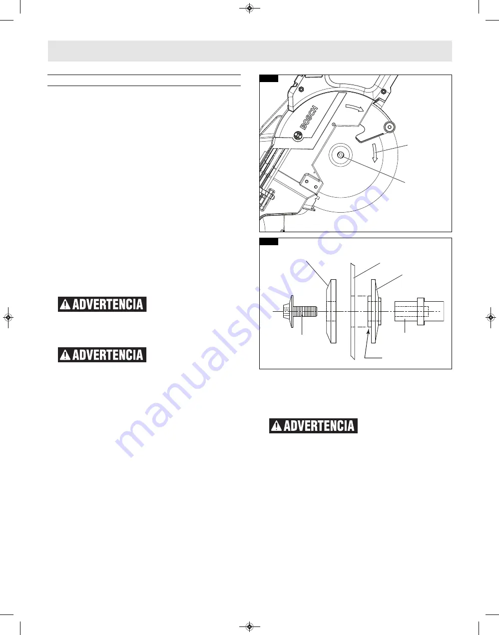 Bosch GCM18V-08 Operating/Safety Instructions Manual Download Page 112