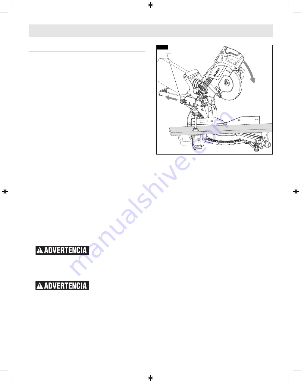 Bosch GCM18V-08 Operating/Safety Instructions Manual Download Page 128