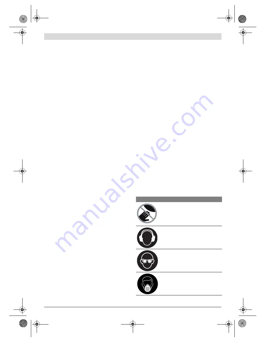 Bosch GCO 200 Professional Original Instructions Manual Download Page 60