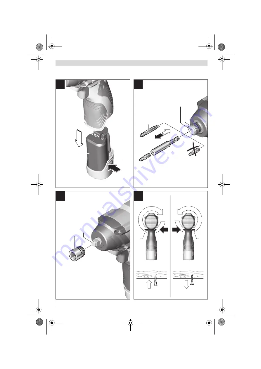 Bosch GDR 120-LI Professional Скачать руководство пользователя страница 5