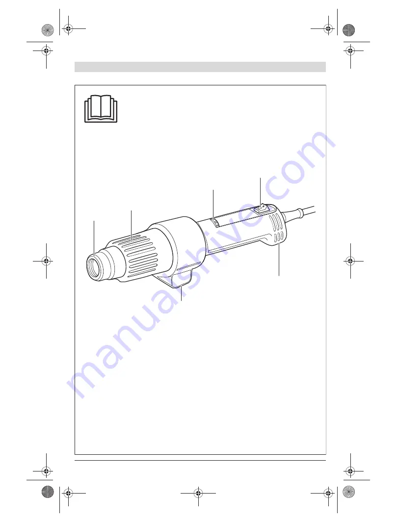 Bosch GHG 600 CE Original Instructions Manual Download Page 3