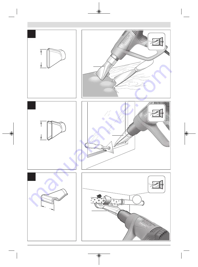 Bosch GHG Professional 16-50 Original Instructions Manual Download Page 4