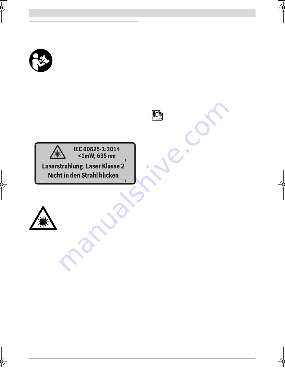 Bosch GIS 1000 C Professional Скачать руководство пользователя страница 48