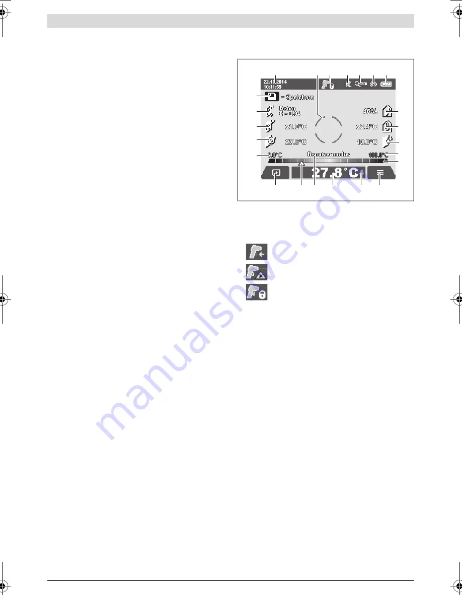 Bosch GIS 1000 C Professional Original Instructions Manual Download Page 54