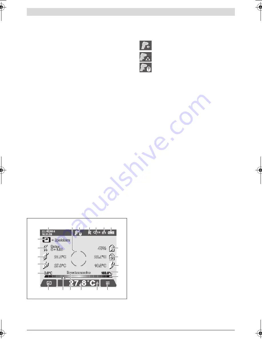 Bosch GIS 1000 C Professional Original Instructions Manual Download Page 96