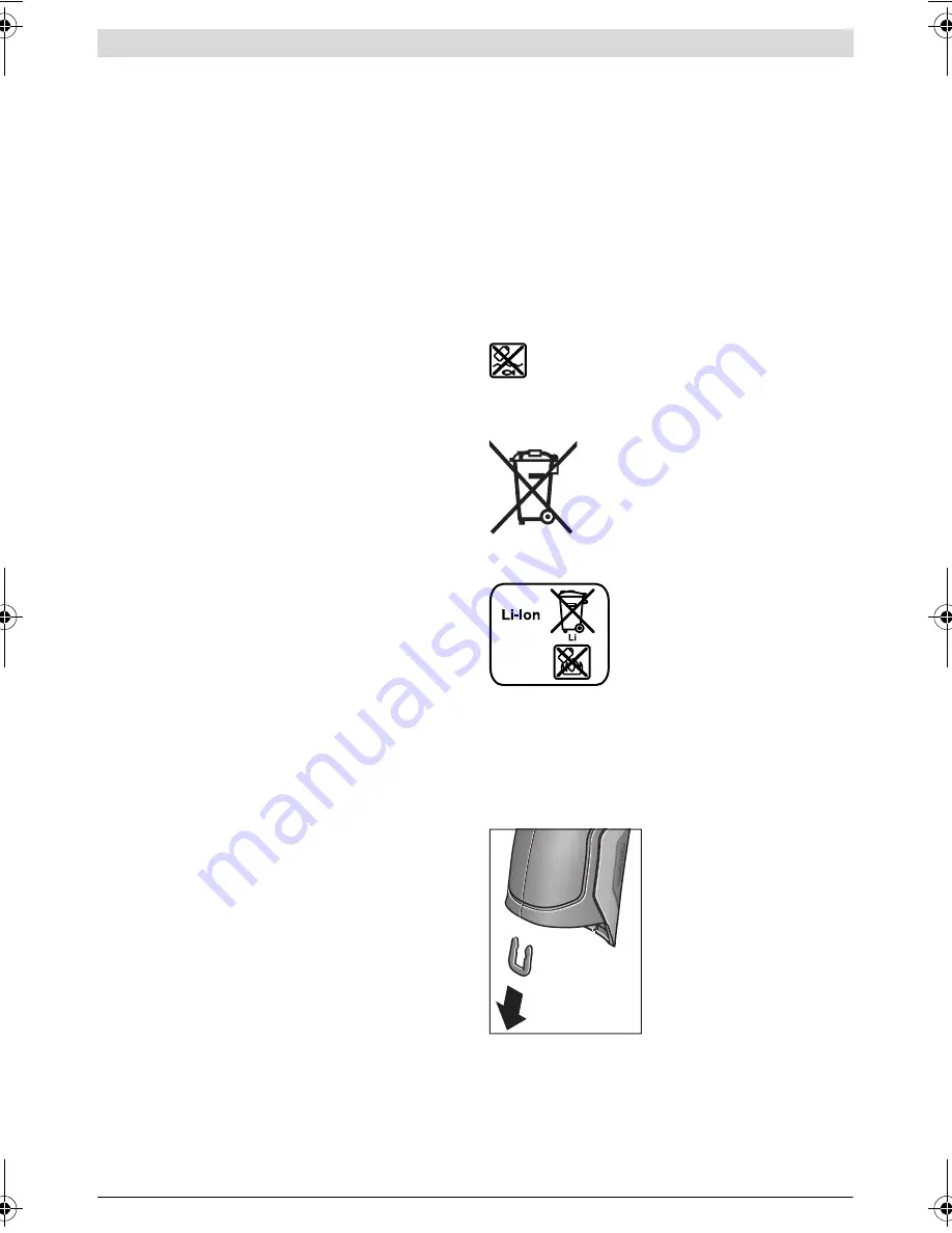 Bosch GIS 1000 C Professional Original Instructions Manual Download Page 127