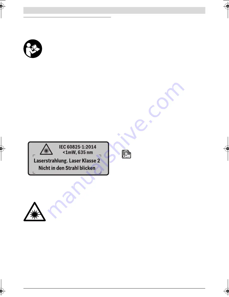 Bosch GIS 1000 C Professional Original Instructions Manual Download Page 180