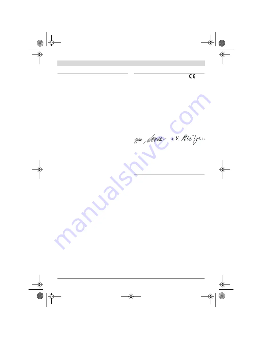 Bosch GKS 160 Professional Original Instructions Manual Download Page 47