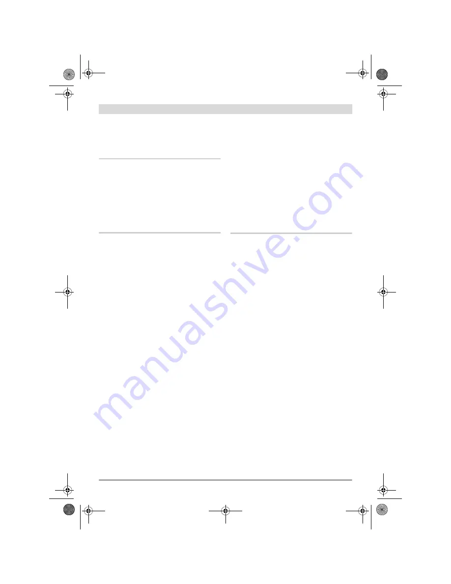 Bosch GKS 18 V-LI Professional Original Instructions Manual Download Page 11