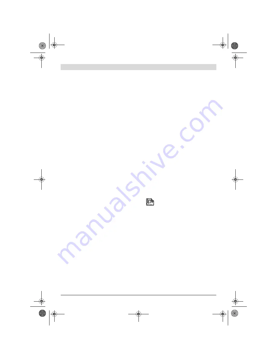 Bosch GKS 18 V-LI Professional Original Instructions Manual Download Page 124