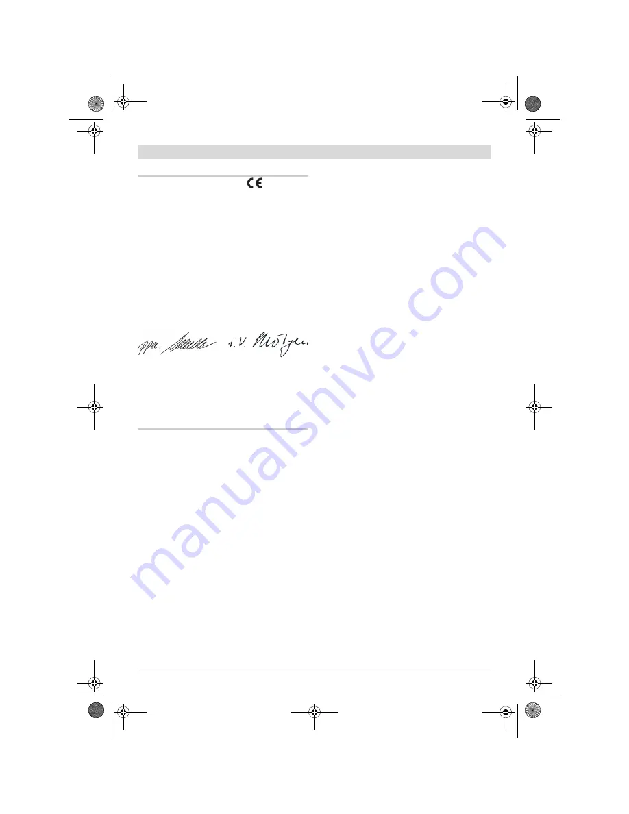 Bosch GKS 190 Professional Original Instructions Manual Download Page 12