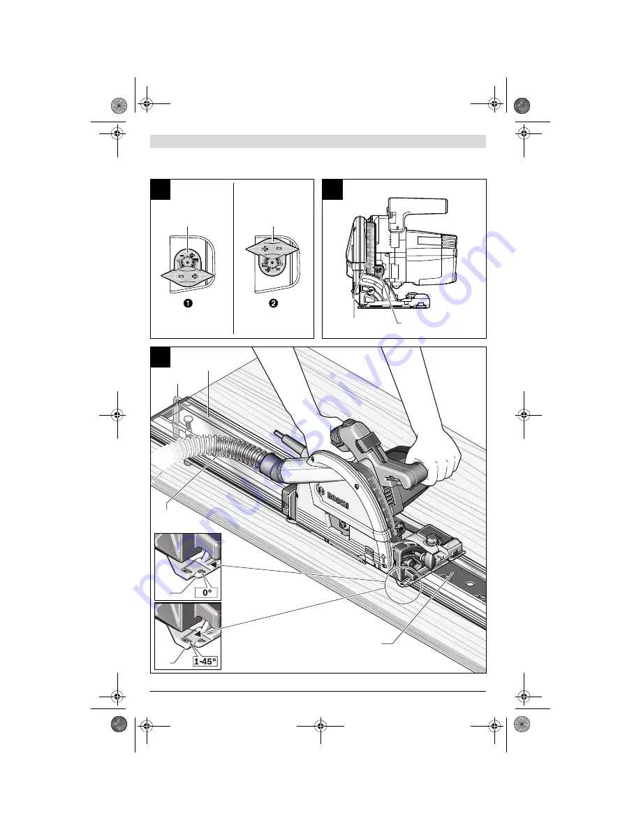 Bosch GKT 55 GCE Скачать руководство пользователя страница 4