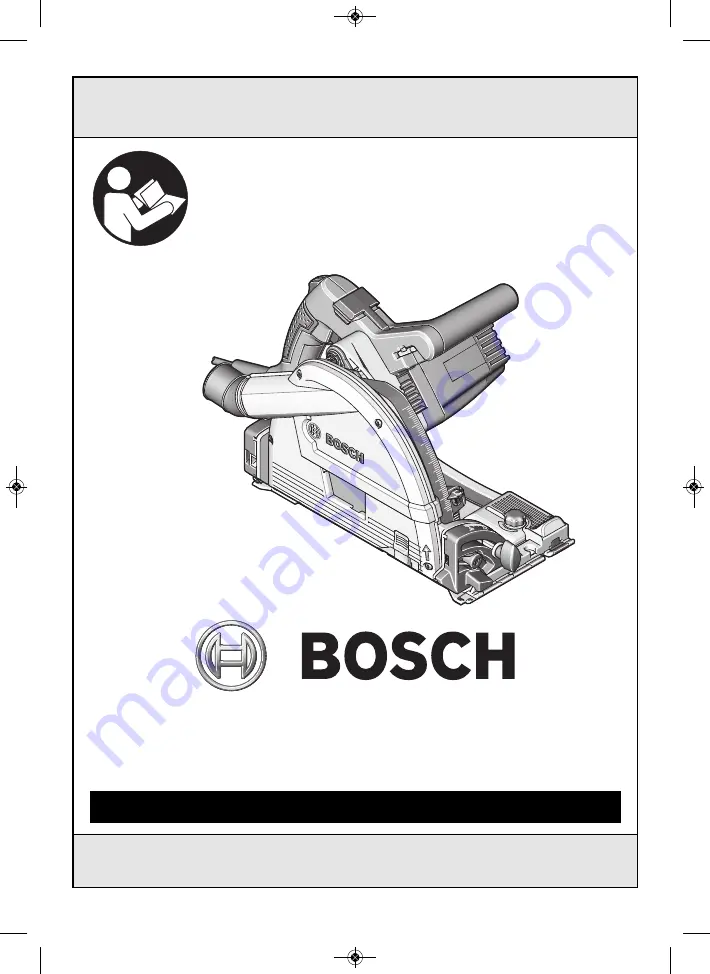 Bosch GKT13-225 Скачать руководство пользователя страница 1