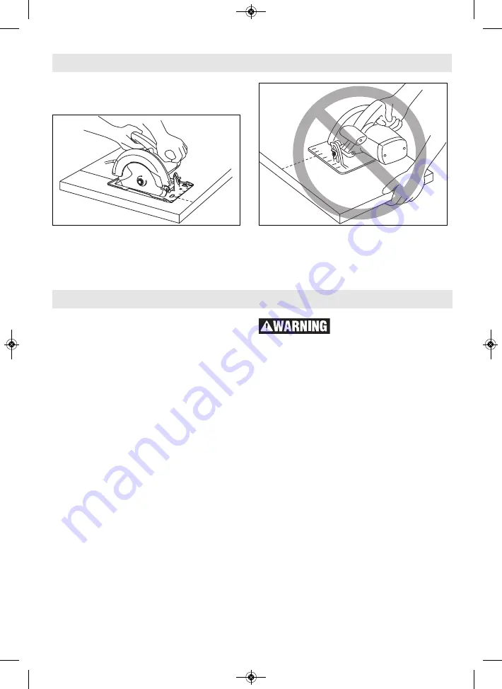 Bosch GKT13-225 Operating/Safety Instructions Manual Download Page 6