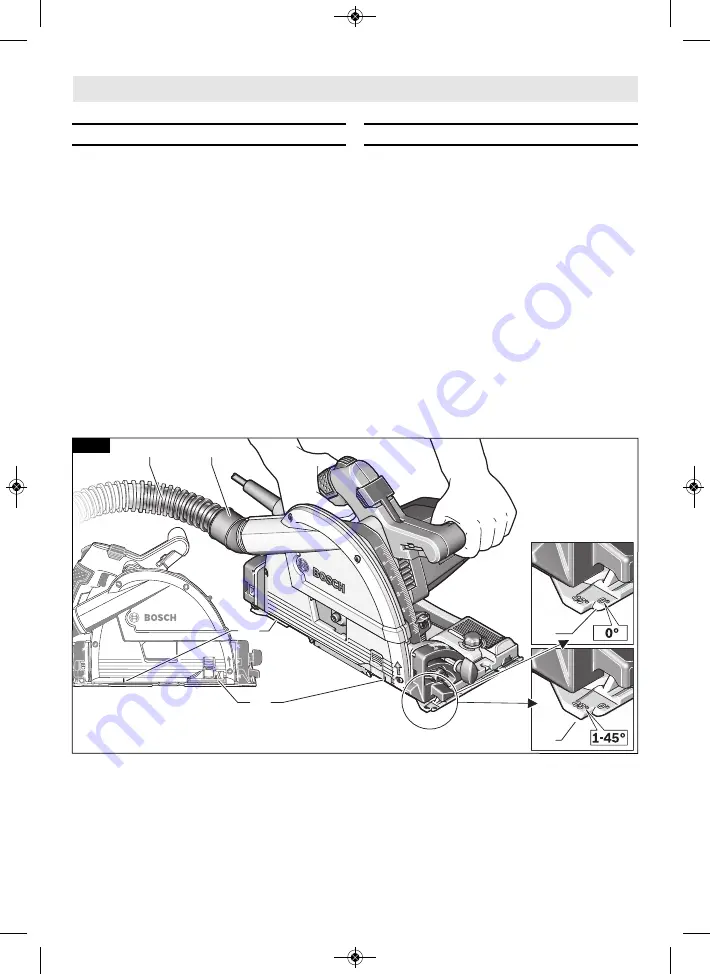 Bosch GKT13-225 Operating/Safety Instructions Manual Download Page 18