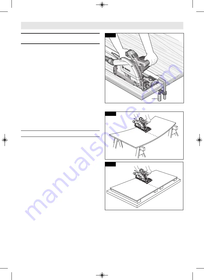 Bosch GKT13-225 Operating/Safety Instructions Manual Download Page 22