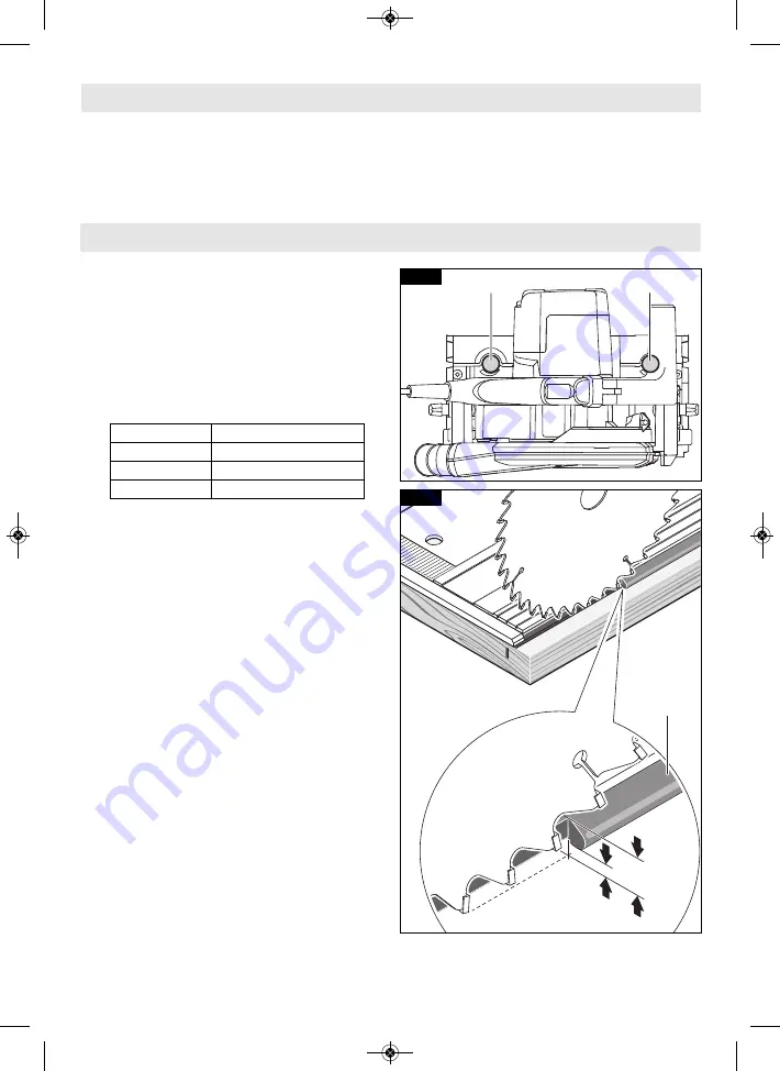 Bosch GKT13-225 Operating/Safety Instructions Manual Download Page 67