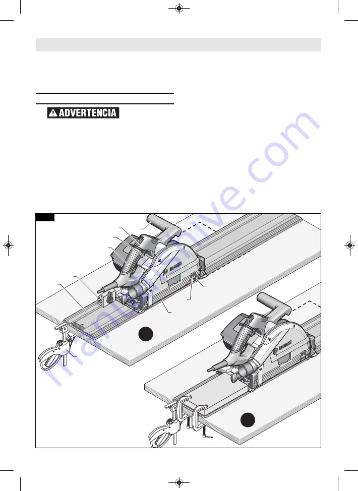 Bosch GKT13-225 Operating/Safety Instructions Manual Download Page 78