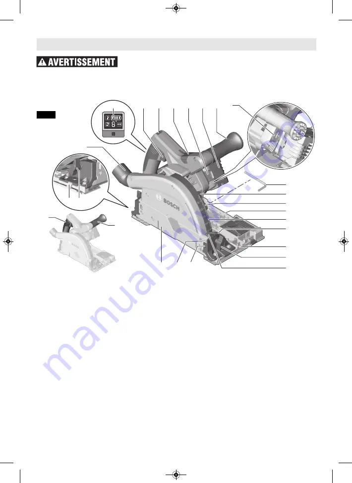 Bosch GKT18V-20GC Operating/Safety Instructions Manual Download Page 42