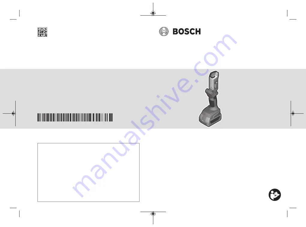 Bosch GLI 18V-300 Скачать руководство пользователя страница 1