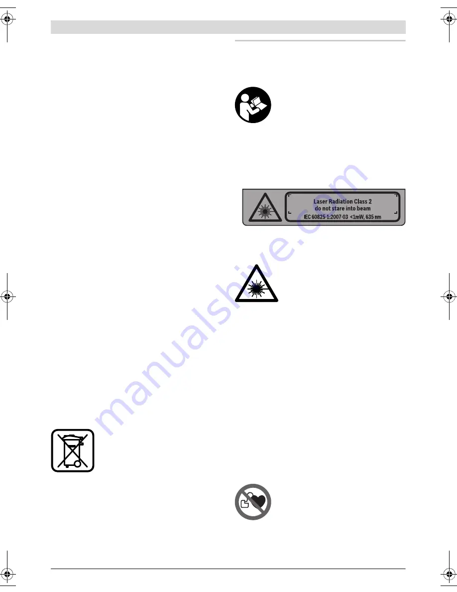 Bosch GLL 2-15 Original Instructions Manual Download Page 162