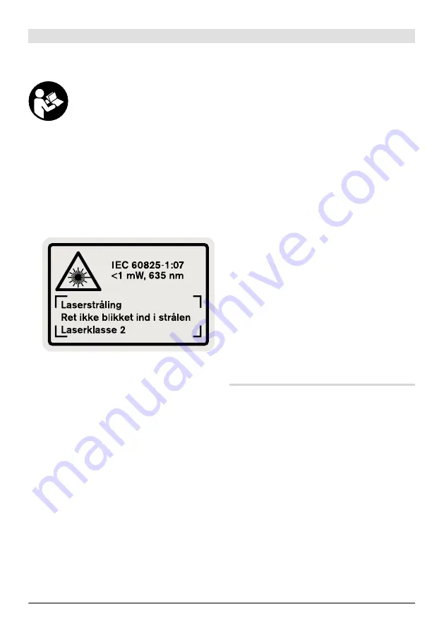 Bosch GLM 150 Professional Original Instructions Manual Download Page 109