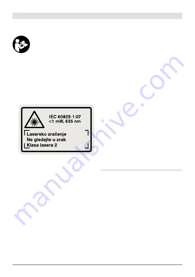 Bosch GLM 150 Professional Original Instructions Manual Download Page 301