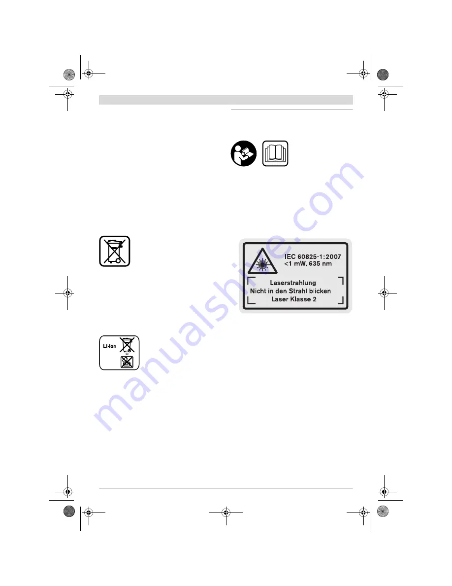 Bosch GLM 80 Professional Original Instructions Manual Download Page 122