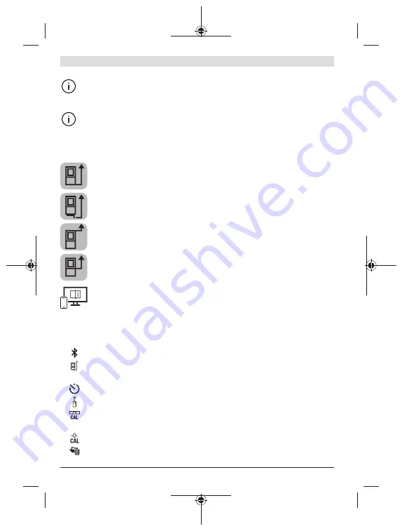 Bosch GLM Professional 100-25 C Original Instructions Manual Download Page 98