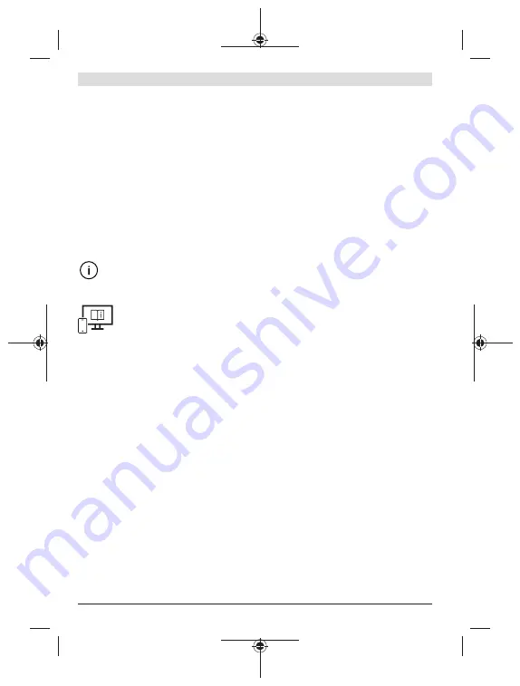 Bosch GLM Professional 100-25 C Original Instructions Manual Download Page 112