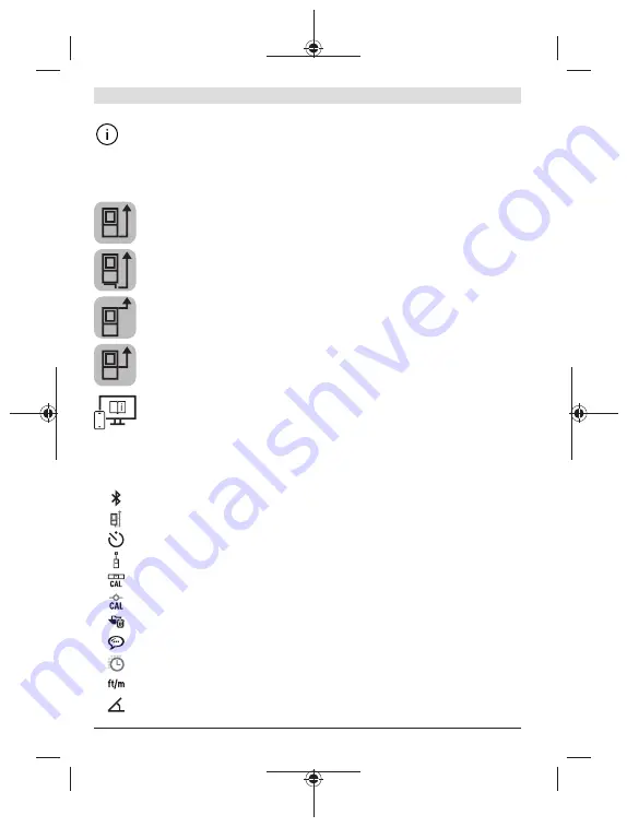 Bosch GLM Professional 100-25 C Original Instructions Manual Download Page 114