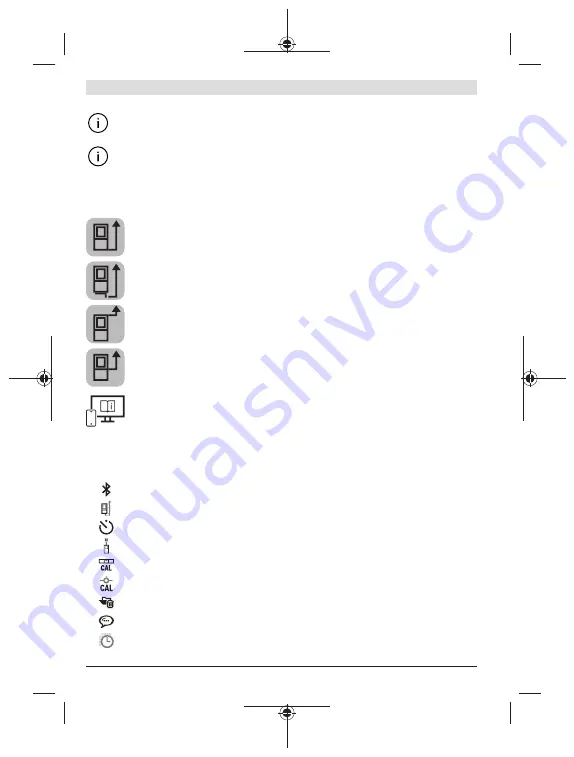 Bosch GLM Professional 100-25 C Original Instructions Manual Download Page 208