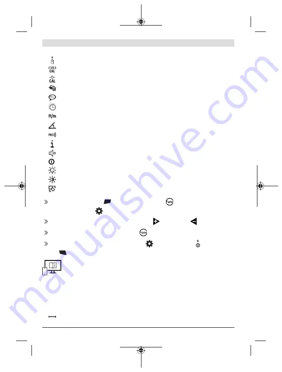 Bosch GLM Professional 100-25 C Original Instructions Manual Download Page 228