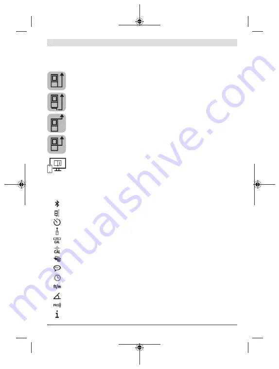 Bosch GLM Professional 100-25 C Original Instructions Manual Download Page 259