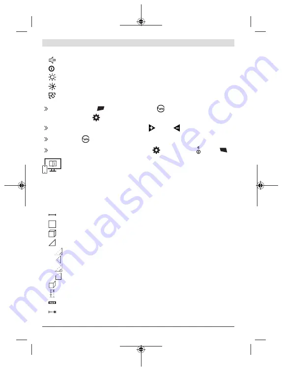 Bosch GLM Professional 100-25 C Original Instructions Manual Download Page 426