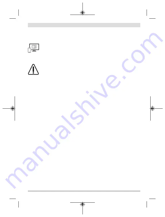 Bosch GLM Professional 100-25 C Original Instructions Manual Download Page 429