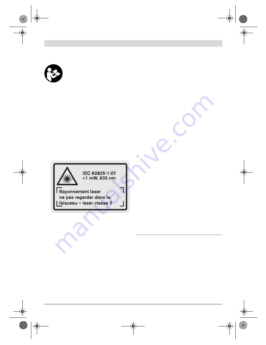 Bosch GLM Professional 150 Original Instructions Manual Download Page 37