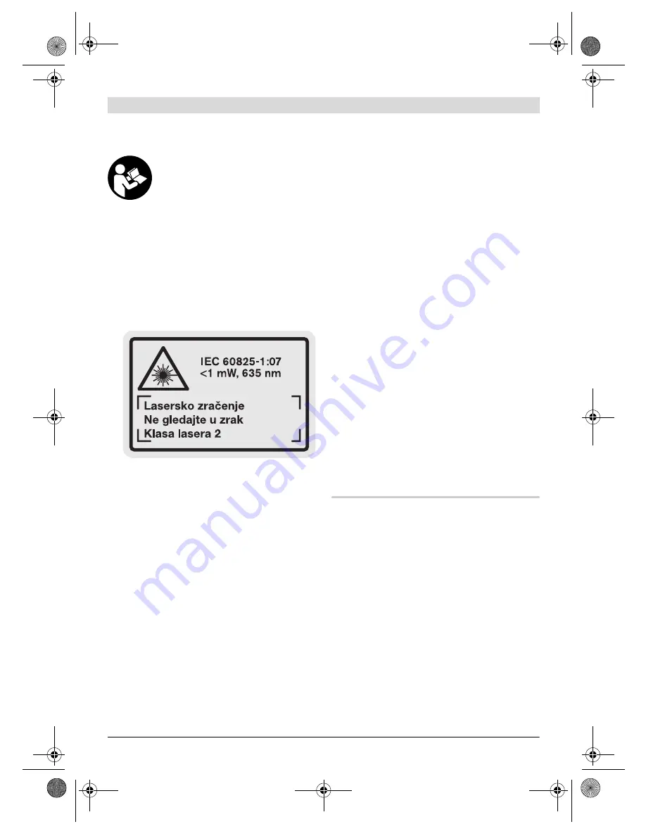 Bosch GLM Professional 150 Original Instructions Manual Download Page 301