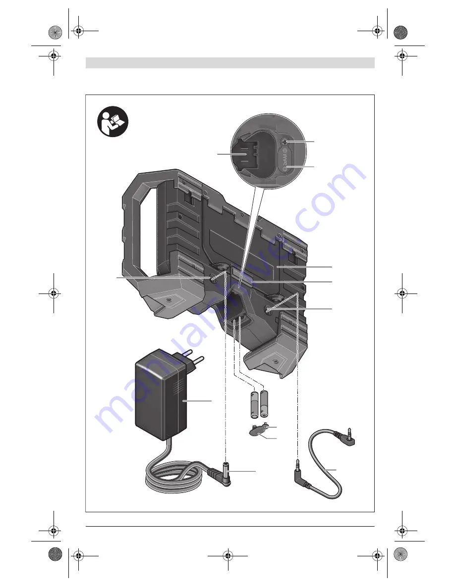 Bosch GML 10,8 V-LI Professional Original Instructions Manual Download Page 5