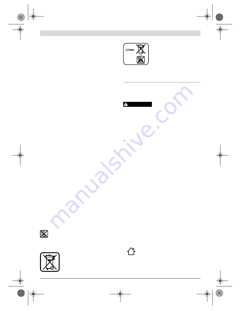 Bosch GML 10,8 V-LI Professional Original Instructions Manual Download Page 33