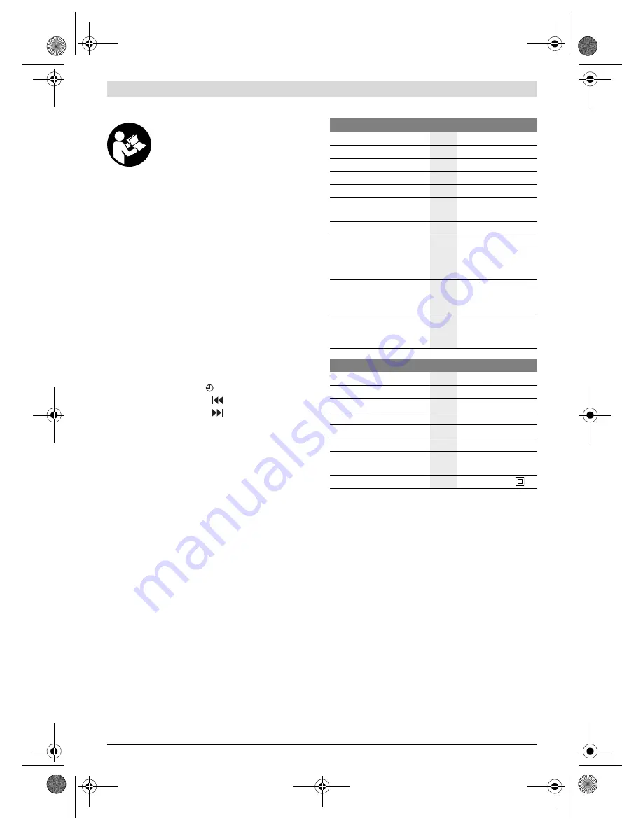 Bosch GML 10,8 V-LI Professional Original Instructions Manual Download Page 58