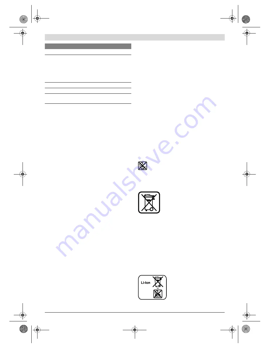 Bosch GML 20 Instruction Manual Download Page 12