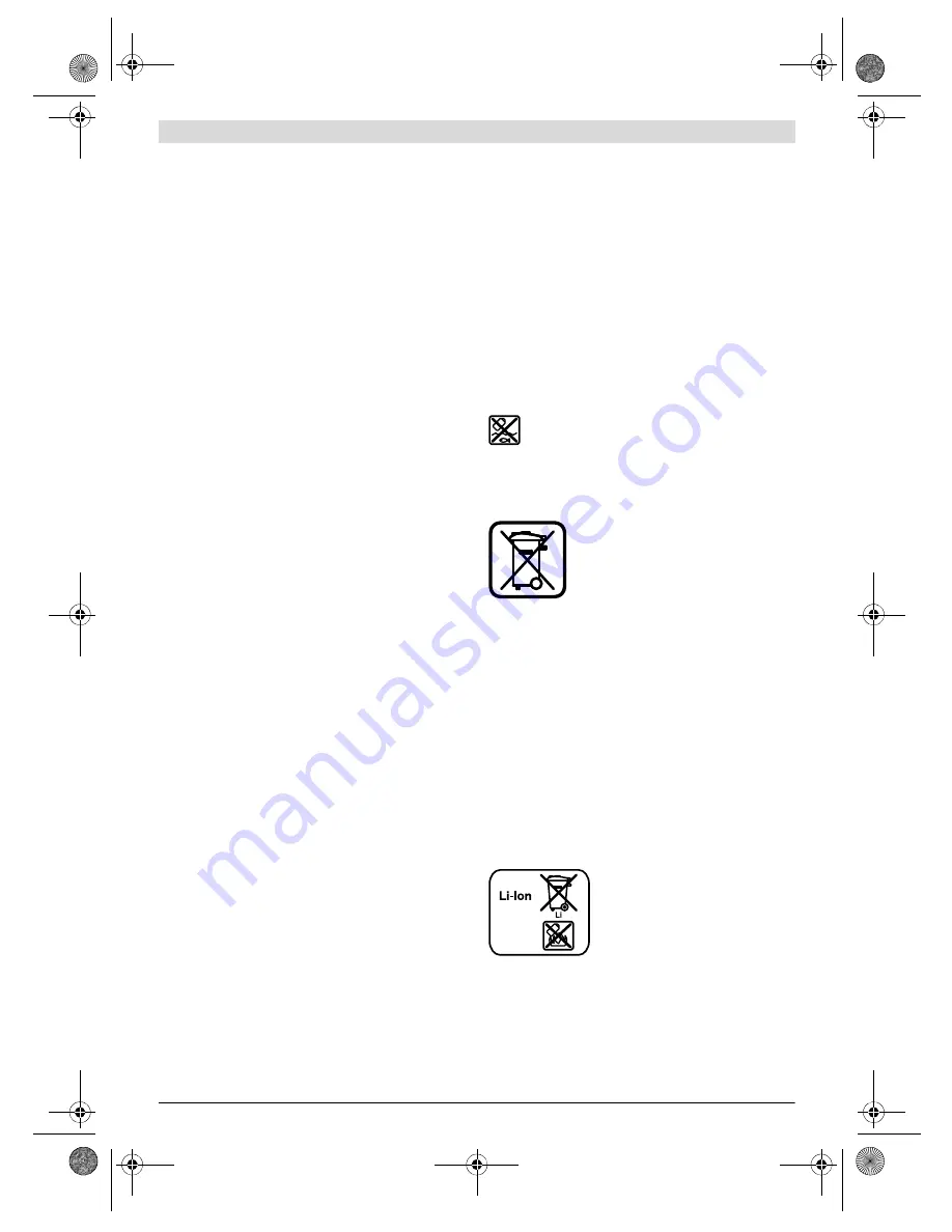 Bosch GML 20 Instruction Manual Download Page 20