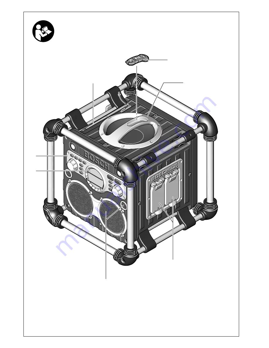 Bosch GML 24 V Operating Instructions Manual Download Page 2