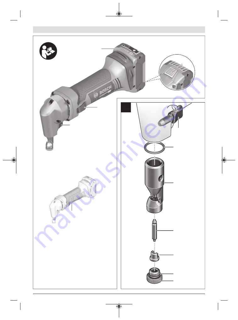 Bosch GNA 18V-16 Professional Скачать руководство пользователя страница 3