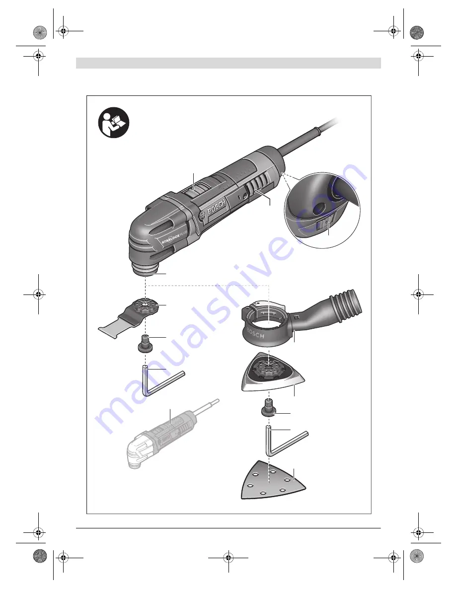 Bosch GOP Professional 30-28 Original Instructions Manual Download Page 3